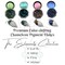 Fire Premium Color-shift Multi-chromatic Chameleon Pigment Flakes - The Elements Edition